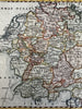 Germany Holy Roman Empire 1758 Jefferys lovely engraved hand colored small map