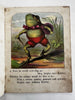 Ding Dong Bell Mother Goose Frog a’courtin 1860’s McLoughlin color juvenile book