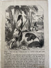 History of Robinson Crusoe 1860’s McLoughlin woodcut juvenile book