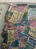 Poughkeepsie NY on Hudson river 1827 rare city plan map w/ original hand color