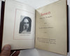 Elizabeth B Browning Sonnets from Portuguese c.1900 fine ornate leather book