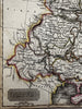 China Asia Formosa Korea 1817 Arrowsmith Hall engraved hand color map