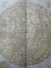 Moon surface based on Beer & Mädler’s c1870 hundreds of place names color map