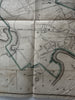 Cambridge Massachusetts city plan 1851 map W. A.Mason surveyor & Pelton engraver