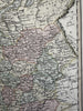 Russia in Europe with huge Poland 1820 Smith scarce gorgeous hand colored map