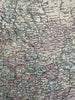 Russia in Europe with huge Poland 1820 Smith scarce gorgeous hand colored map
