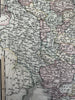 Russia in Europe with huge Poland 1820 Smith scarce gorgeous hand colored map