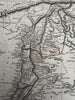 Syria Holy Land Palestine Cyprus Aleppo 1828 S. Arrowsmith engraved map