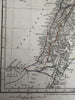 Syria Holy Land Palestine Cyprus Aleppo 1828 S. Arrowsmith engraved map