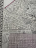 Philadelphia detailed city plan 1880 Mitchell large decorative hand colored map