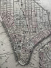 New York city detailed plan 1880 Mitchell large decorative hand colored map