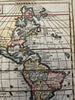 California as an Island Americas 1772 scarce miniature HC map McLaughlin #73