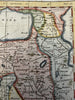 Turkey in Asia Mesopotamia Armenia Georgia 1772 scarce charming miniature HC map