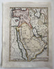 Arabian peninsula c.1837 Boynton engraved map nice hand color