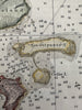 Isles of Shoals coast of NH Maine c.1910 hand color nautical map