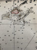Isles of Shoals coast of NH Maine c.1910 hand color nautical map