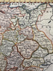 Germany Netherlands Styria 1772 Kitchin decorative hand colored miniature map