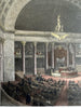 Washington DC Congress House of Representatives c. 1850 Meyer hand color print