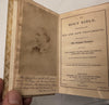 Holy Bible 1839 Oxford University Press stunning vellum inlaid leather binding