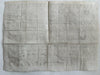 World map 1783 huge Sea of West Mer de l’Ouest early discoveries strange polar