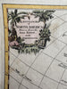 North America pre-statehood Quivira Unknown c.1760s Vaugondy Rollos engraved map