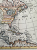 North America pre-statehood Quivira Unknown c.1760s Vaugondy Rollos engraved map
