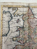 England & Wales c. 1760-70 Jefferys? decorative hand color map