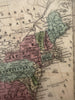 Texas as a Republic in territorial United States 1839 antique hand colored map