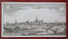 Neunburg vorm Wald Bavaria Germany Holy Roman Empire c. 1700 Bodenehr city view