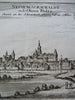 Neunburg vorm Wald Bavaria Germany Holy Roman Empire c. 1700 Bodenehr city view