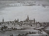 Neunburg vorm Wald Bavaria Germany Holy Roman Empire c. 1700 Bodenehr city view