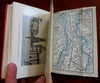 Russian Empire Volga River 1909 rare tourist Russia travel guide w/12 fldg. maps