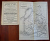 Finland Estonia tourism 1908 rare guide book w/ 13 maps to Summer Resorts Scenic