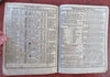 German American Almanac 1827 zodiac woodcuts illustrated yearly calendar weather