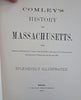 Comley's History of Massachusetts State History 1879 engravings illustrated book