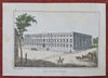United States Post Office Building R. Mills Architect 1845 small view print