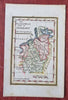 Holy Roman Empire Westphalia Hanover c. 1796 Gibson early American miniature map