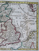 British Isles Ireland United Kingdom England Wales Scotland c. 1735 De Lat Map