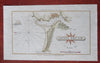 Annis Squam Harbor Massachusetts Ipswich Bay 1837 Blunt coastal survey map