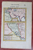 Assyrian Empire Chaldea Mesopotamia Ancient Middle East 1683 Mallet map