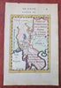 Southeast Asia Further India Burma Siam Cambodia Vietnam 1683 Mallet map