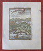 Suakin Sudan Africa Harbor View Red Sea Fishing Boats 1719 Mallet birds eye view