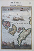 Kos Leros Kalymnos Aegean Islands Sailing Ships Naval Battle 1683 Mallet map