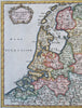 United Provinces Netherlands Holland Zealand Utrecht Friesland 1700 Moll map