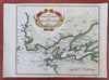 Brest Brittany France coastal survey 1700 Moll detailed engraved harbor map