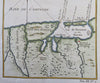 Isla del Carmen Mexico Campeche Bay Port Royal 1754 Bellin coastal map