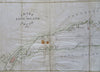 Long Island Sound New York Manhattan Block Island Brooklyn 1827 Blunt map