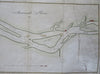 Savannah River Georgia Tybee Island 1816 Blunt hand color nautical map