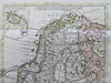 Scandinavia Denmark Sweden Norway Finland Iceland 1761 Delisle Buache scarce map