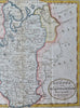 Russia Muscovy in Europe Poland Moscow c.1790's McIntyre interesting scarce map